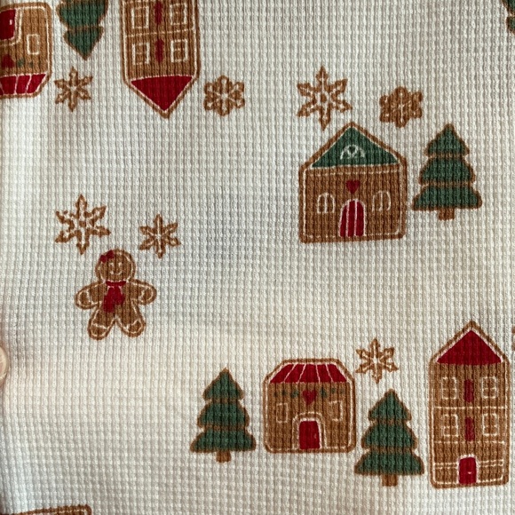 NWT Carter’s 2pc Sweet Gingerbread Thermal Set Christmas Holiday 18 month - Picture 4 of 5